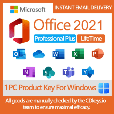 Microsoft Office 2021 Professional Plus License, Lifetime PC