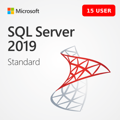 SQL Server 2019 standard Activation key – 15 USER