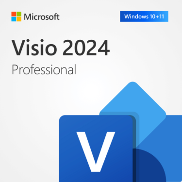 Microsoft Visio 2024 Professional Lifetime PC – Retail Key